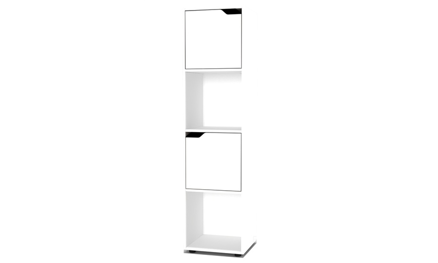 Image 6: Cube Bookcase with Door