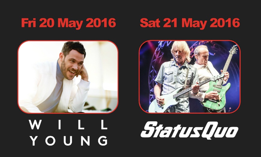 Image 2: Will Young or Status Quo Tickets