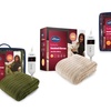 Image 1: Silentnight Luxury Heated Throw, Energy-Efficient Fleece Comfort