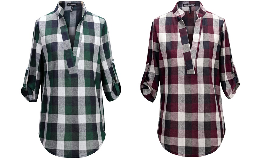 Image 8: Women's Checked Shirt