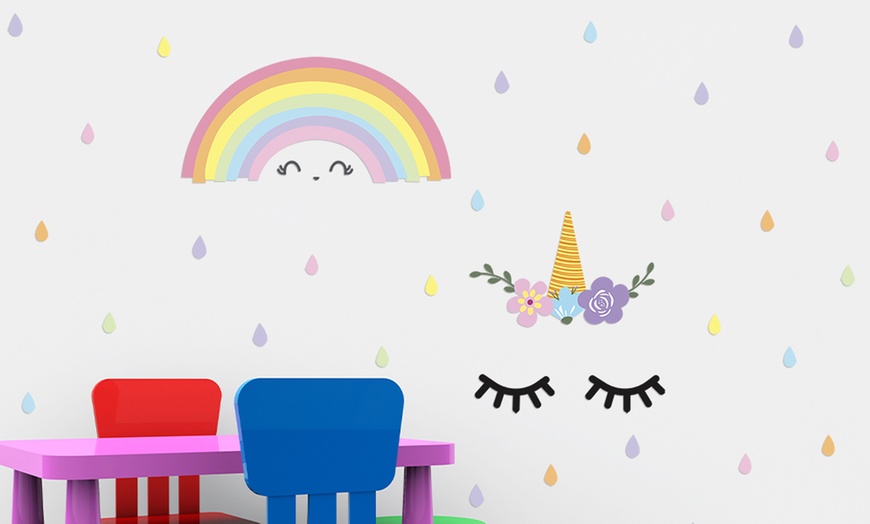 Image 7: Rainbow Wall Stickers