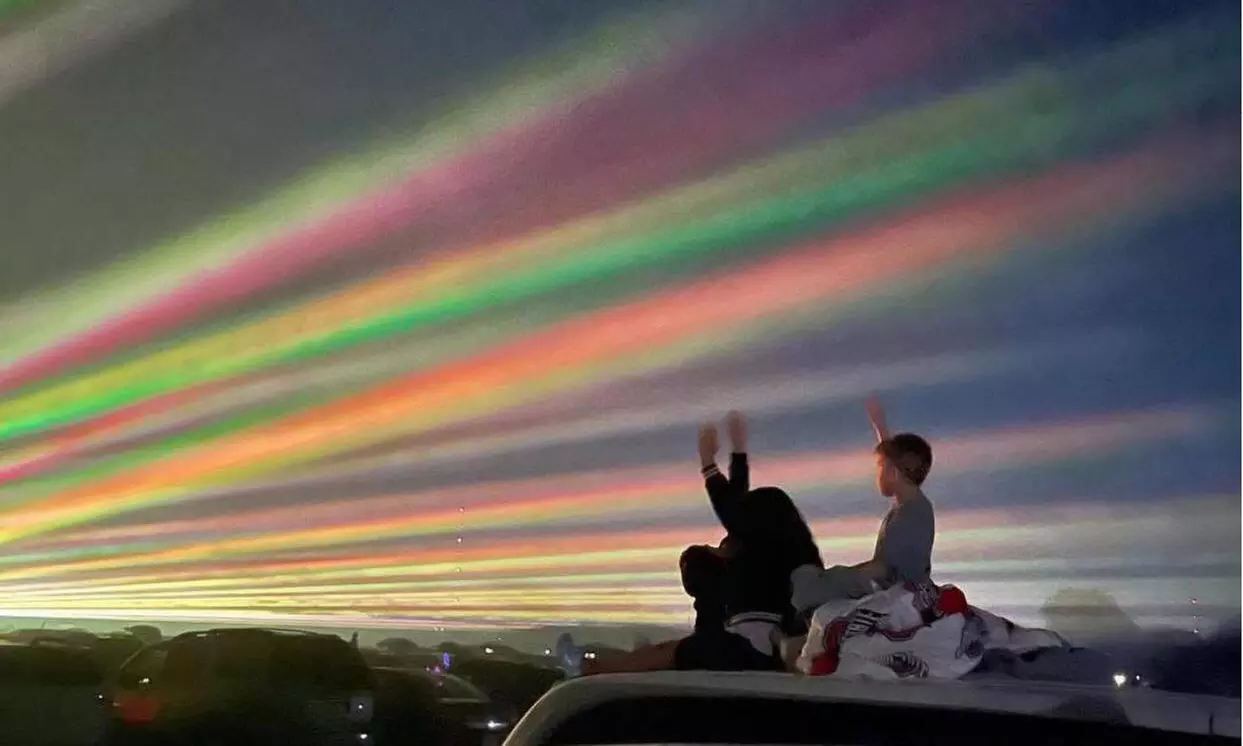 General Admission to Santa's Holiday Laser Show (Up to 29% Off). Through December 11 2021. - Second Medium