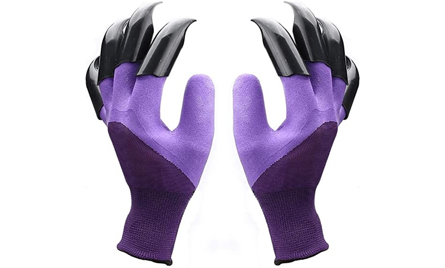 Image 2: Claw Gardening Gloves