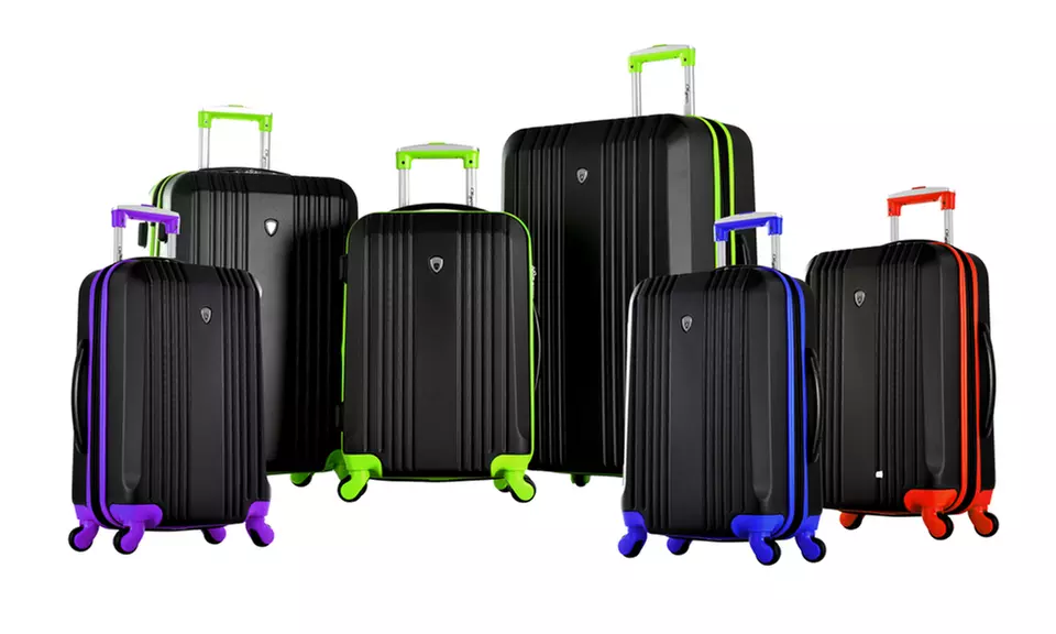 Olympia USA Apache 3-Piece Expandable Hard-Case Luggage Set with Spinner Wheels - Primary Image