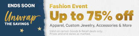 Unwrap the Savings - Apparel & Accessories Event