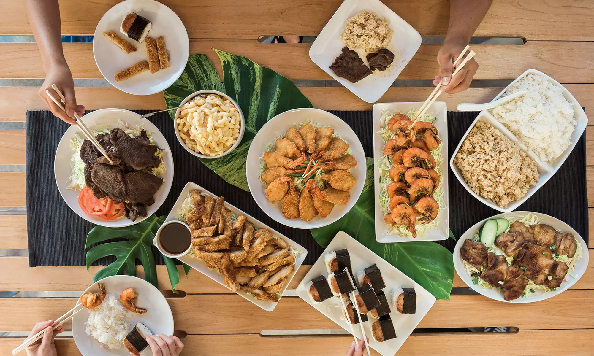 Food and Drink for Takeout and Dine-In at L&L Hawaiian Barbecue (Up to 33% Off). Two Options Available. - Second Medium