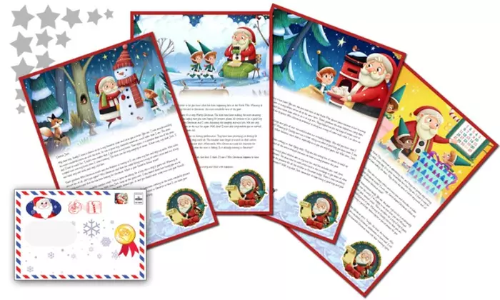 Digital Personalized Letter from Santa with Optional Add-Ons from Santa Letter Direct (Up to 71% Off). - Primary Image