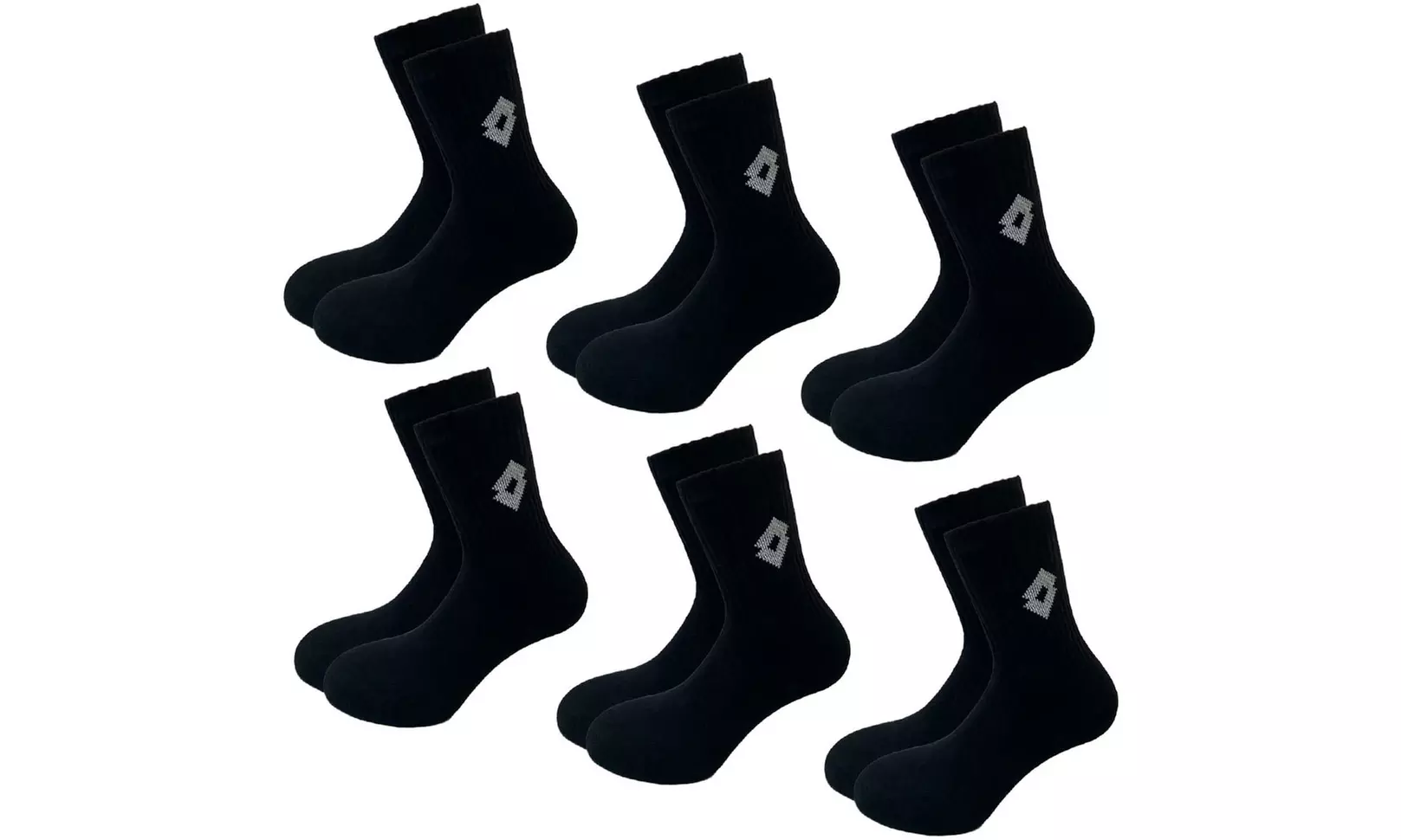 6, 12 o 15 paia di calzini sportivi Sergio Tacchini o Lotto