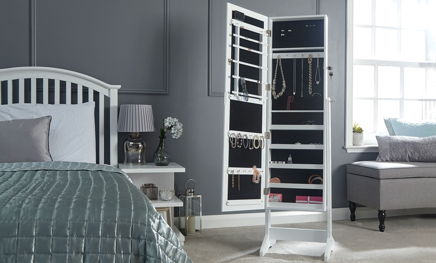 Image 2: LED Jewellery Armoire