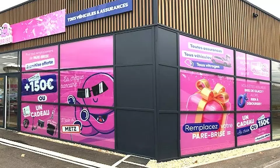 Avantages exclusifs et franchise prise en charge chez Pink Pare-Brise
