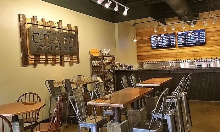 $17.99 for Growler Beer Package at Craft Growlers To Go & Tasting Room (Up to $30.94 Value)  - Second Medium