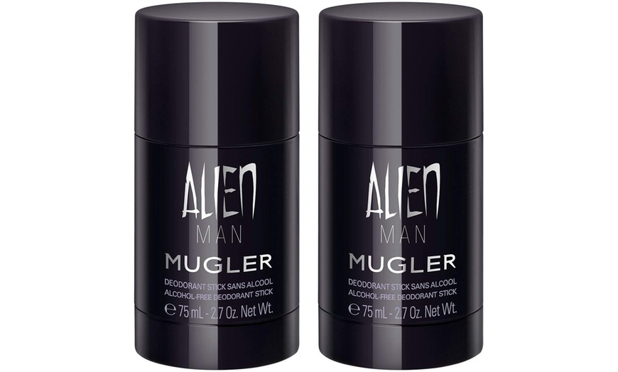 Image 2: One or Two Thierry Mugler Alien Man Deodorant Sticks 75ml