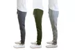 Men's Slim-Fit Fleece Jogger Sweatpants (3-Pack) - Second Medium