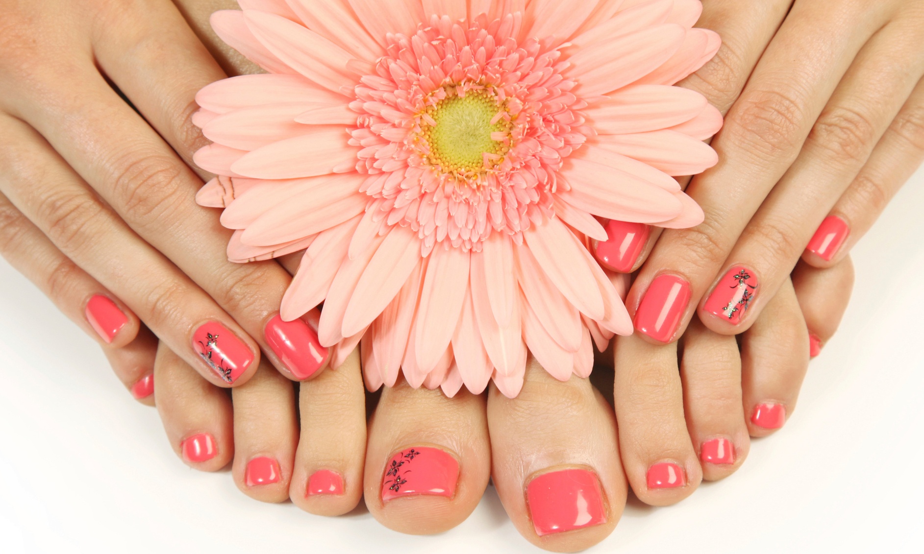 Enjoy Gel Manicure, Classic Pedicure or Gel Mani + Classic Pedi 