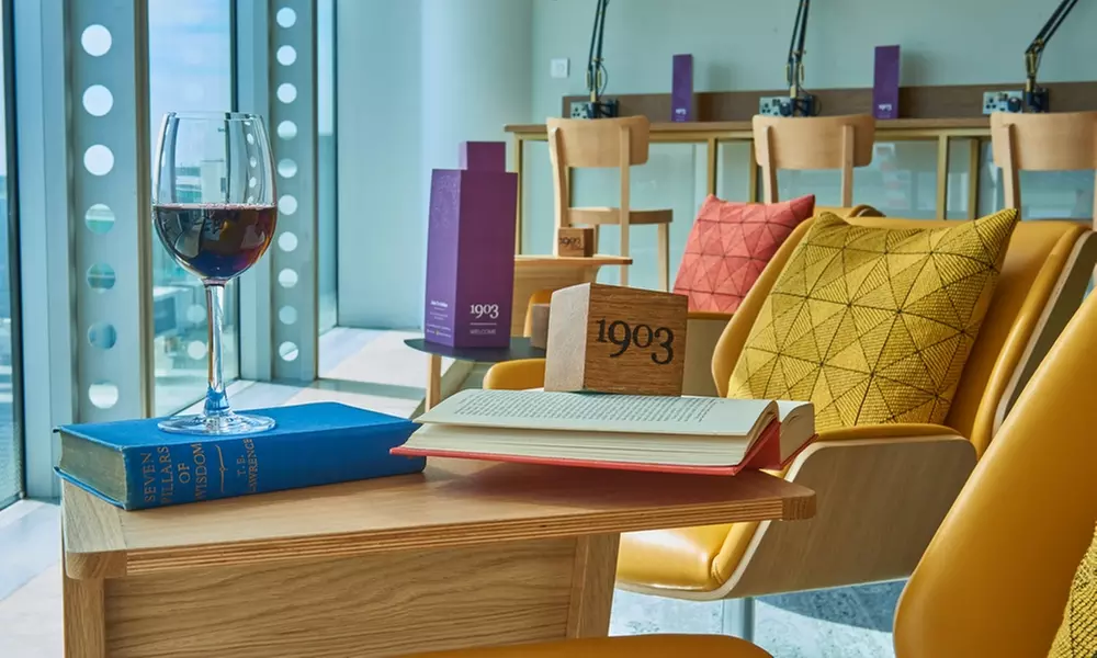 Airport Lounge Access with Security Fast Track for One or Two at 1903 Lounge: Manchester Terminal 3 (Up to 30% Off) - Primary Image
