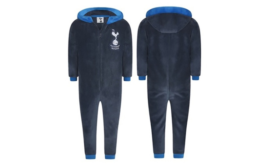 Image 10: Men's Licensed Football Onesie