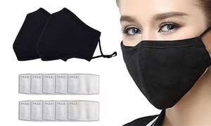 2x Anti-Pollution Masks + 20 filters 