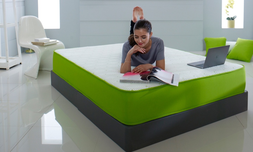 Image 2: Lime Hybrid Mattress