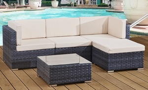 Four-Seater Outdoor Sofa Set