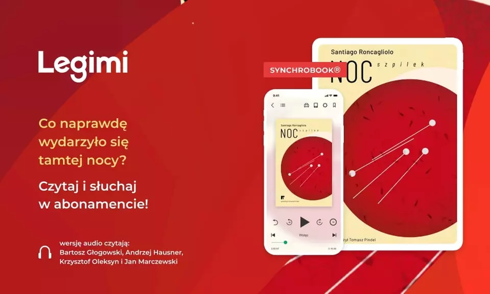 Karta podarunkowa Legimi: e-booki, audiobooki, synchrobooki bez limitu