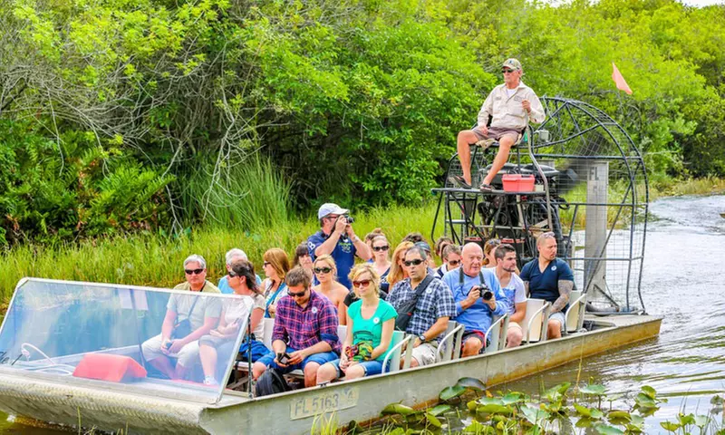 Everglades Airboat Tour featuring Wildlife Show, Alligators & More
