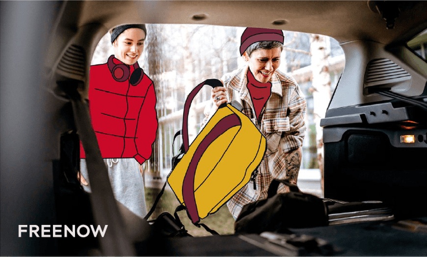 Image 2: Descuento en app de trayectos FREENOW