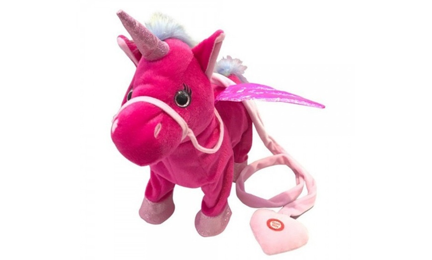 Image 8: Walking Interactive Unicorn