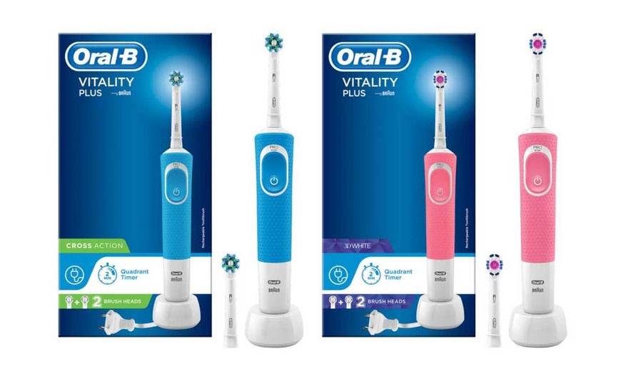 Image 1: Oral-B Vitality Electric Toothbrush