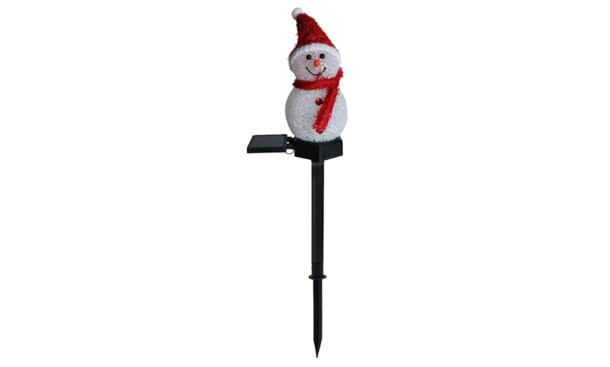 Image 9: Snowman Solar Light