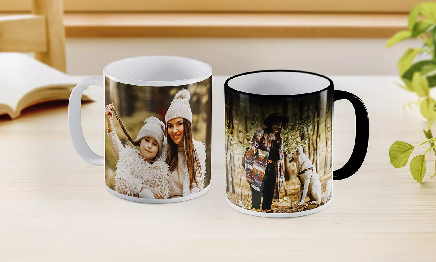 Photo or Magic Mugs Available in Multiple Quantities and Styles