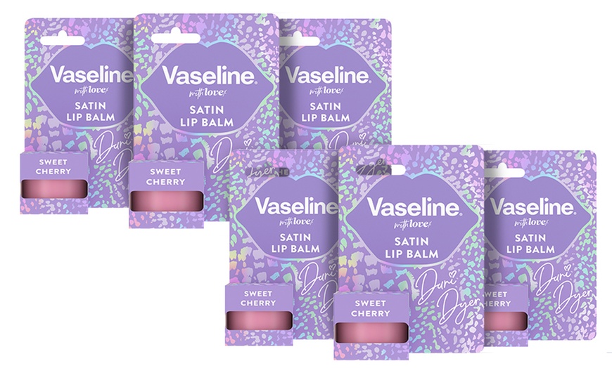 Image 6: Six-Pack of Vaseline Dani Dyer Cherry Lip Balm 10g