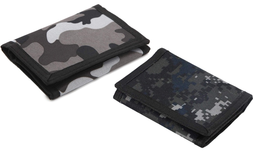 Image 8: Slim Camouflage Wallet