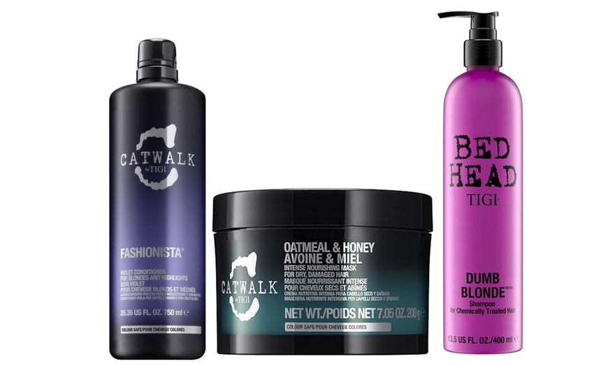 Image 1: TIGI Hare Care Collection with Nourishing and Revitalising Formulas