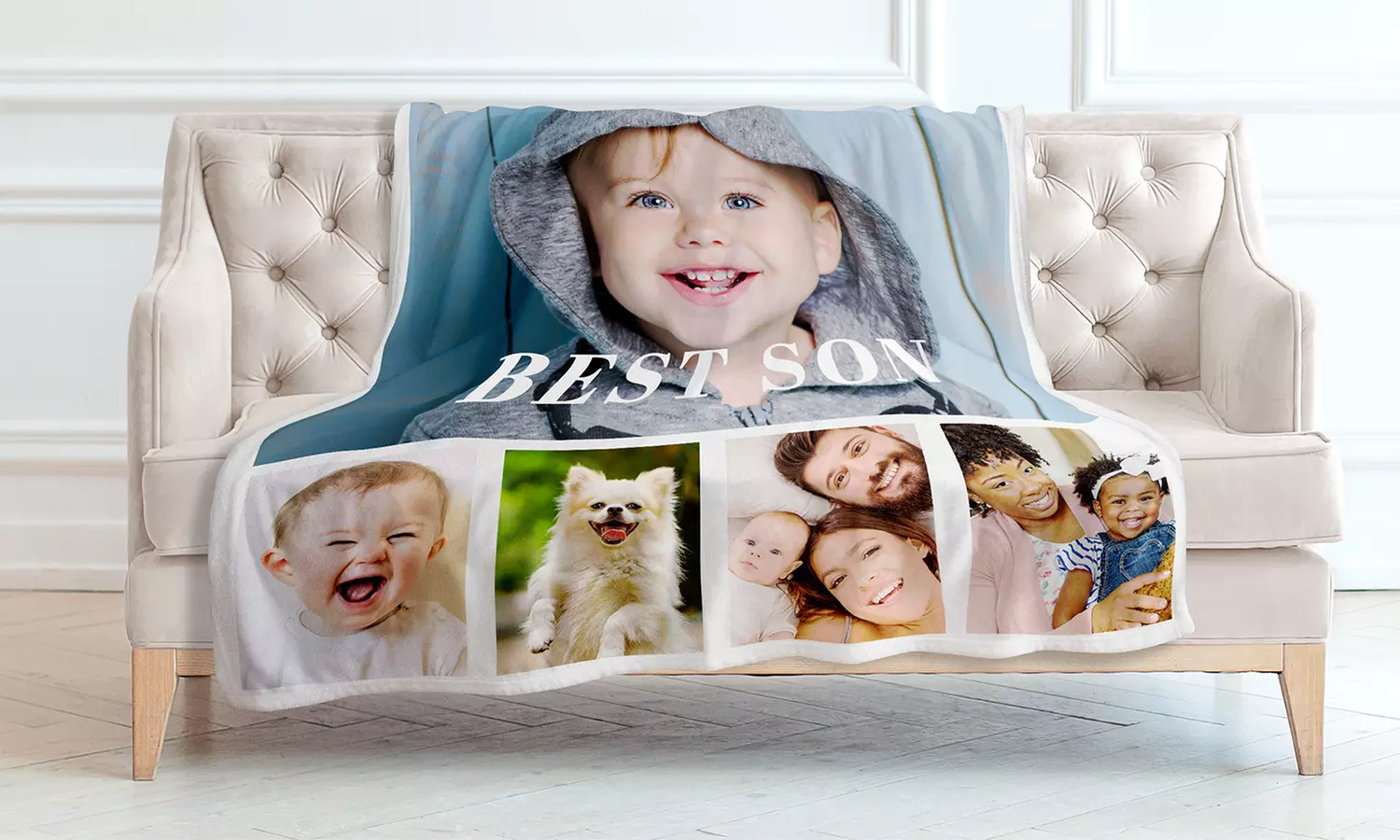 Personalized Fleece Photo Blankets by Printerpix (Up to 95% Off) - Primary Image