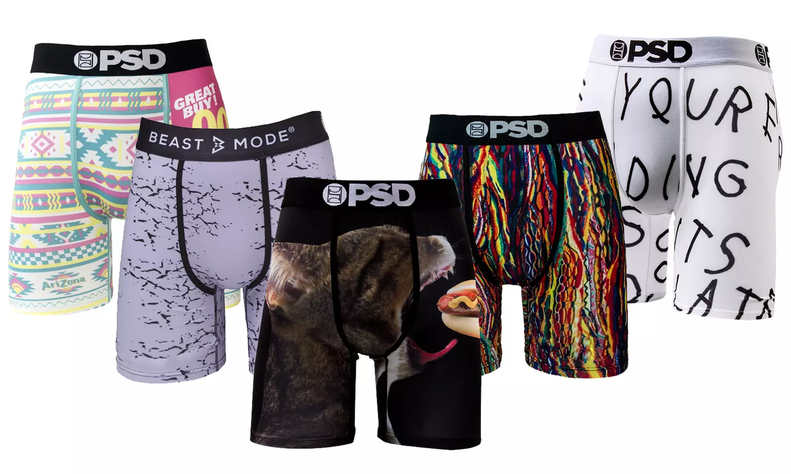 PSD Athletic Men's Comfort Boxer Briefs - Primary Image
