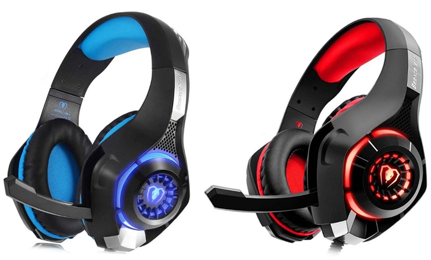 Image 1: One or Two Gaming Headsets for PS4