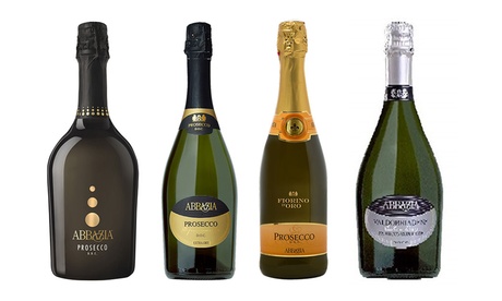 3 o 6 bottiglie di prosecco disponibile in 4 tipologie con spedizione gratuita