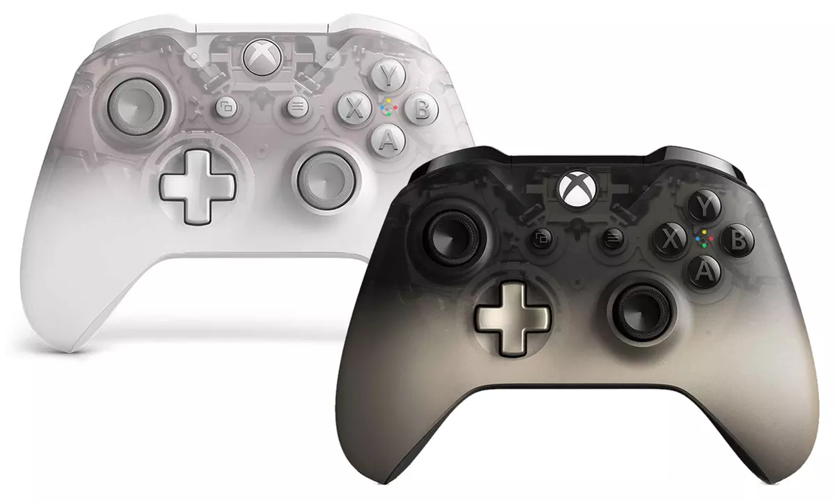 Microsoft Xbox One Wireless Controller Phantom Black or Phantom White Special Edition - Primary Image
