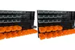 2 panneaux muraux jusque 52 bacs à bec de rangement d'outils pour garage ou atelier avec porte outils en option - Second Medium