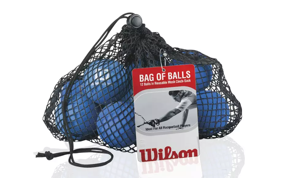 Bag of 12 Wilson Racquetball Balls. Free Returns.  - Primary Image