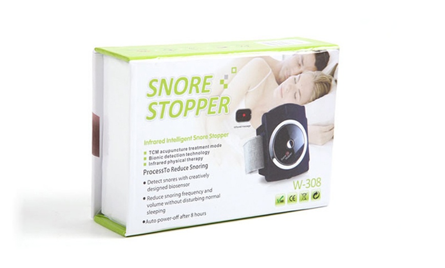 Image 5: Anti-Snoring Wristband