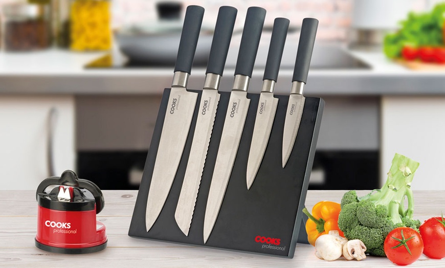 Image 1: Five-Piece Knife Set