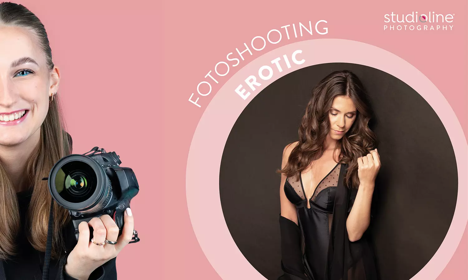 60 Min. Erotic-Fotoshooting Erlebnis inkl. 2-5 Bildern bei studioline Photography (80% sparen) - Primary Image