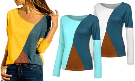 T-Shirt casual da donna disponibile in 4 colori e 5 taglie