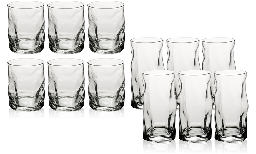 Image 1: Bormioli Rocco Drinking Glass Set