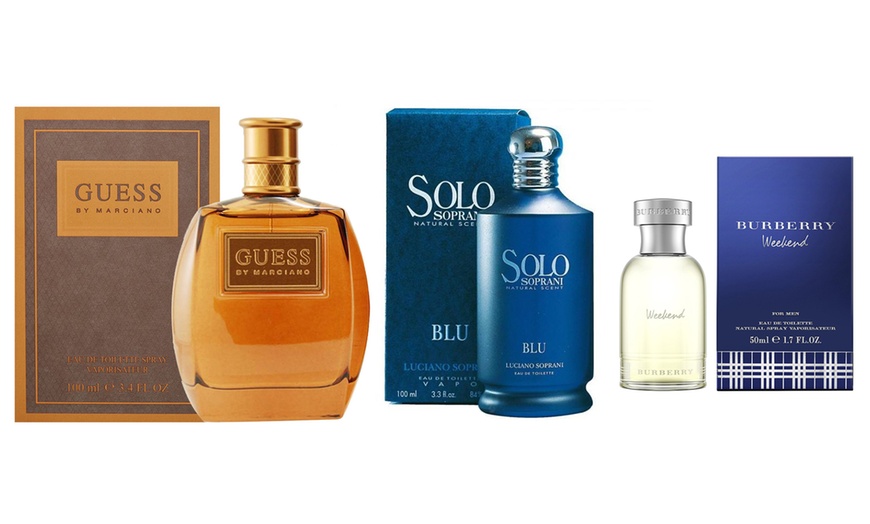Image 1: Soprani, Guess oder Burberry Herren-Parfüm