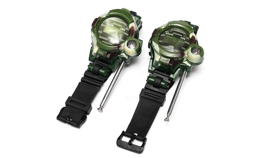 Image 4: Walkie-Talkie Watches: Two-Pack