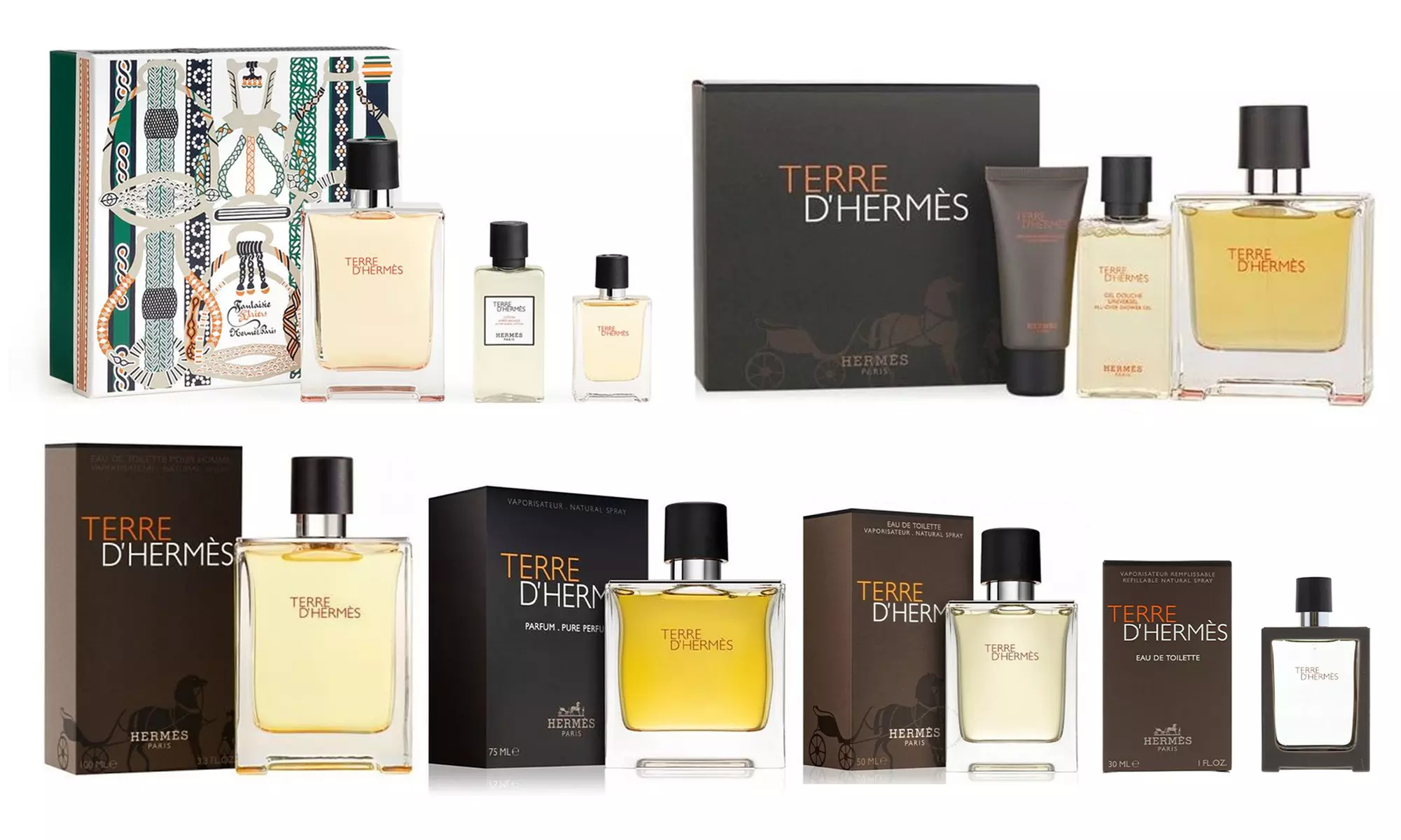 Fragranza Maschile Terre D'Hermès