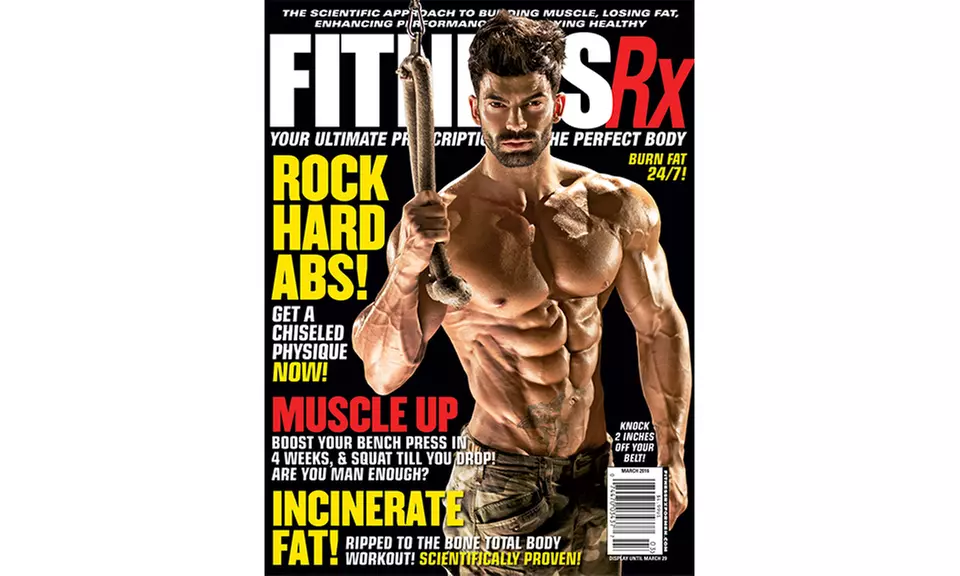 1-Year, 6-Issue Subscription to Fitness Rx for Men or Women (Up to 24% Off) - Second Medium