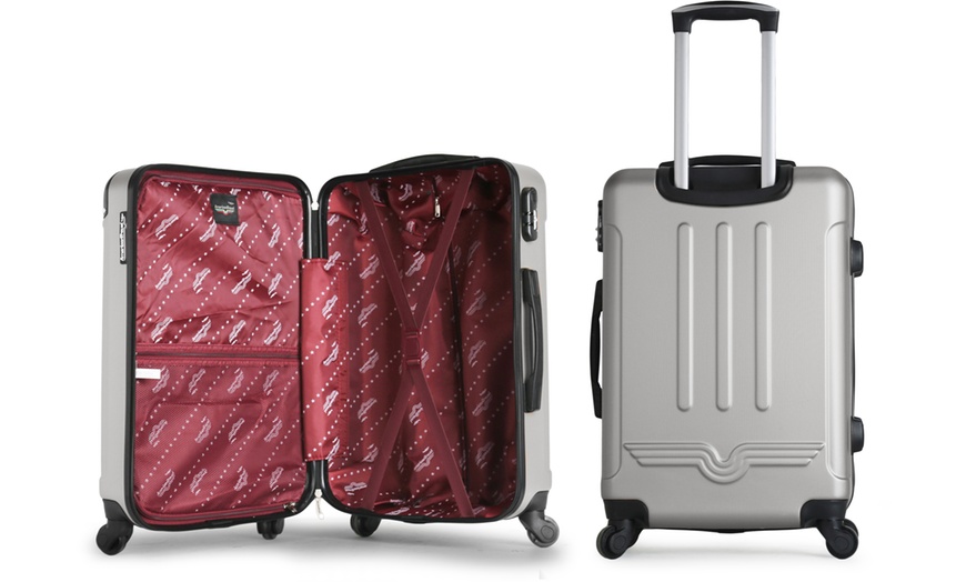 Image 16: Three American Travel Suitcases